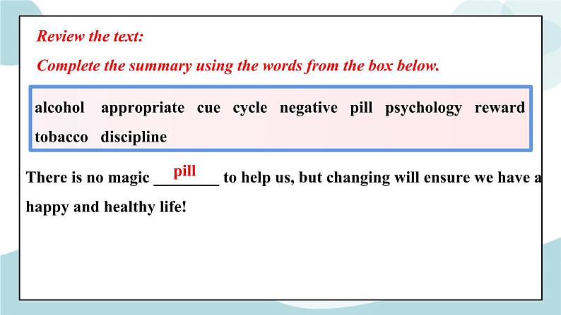 Unit 2 Healthy Lifestyle Learning about Language 课件＋练习（原卷＋解析卷）06