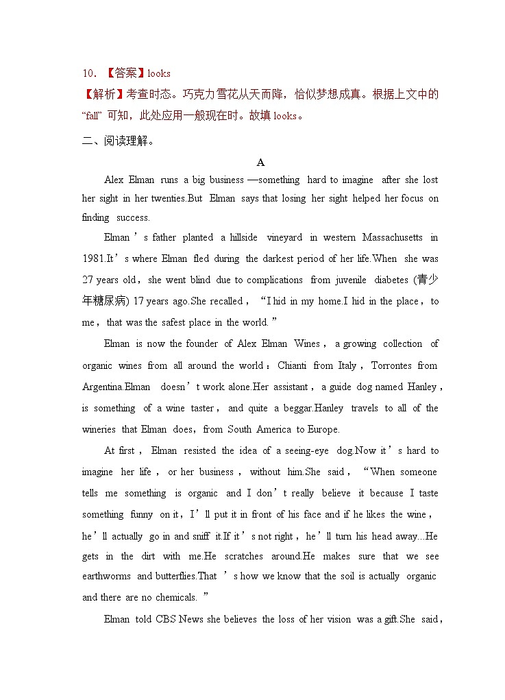 Unit 3 Environmental Protection Assessing Your Progress 课件＋练习（原卷＋解析卷）03