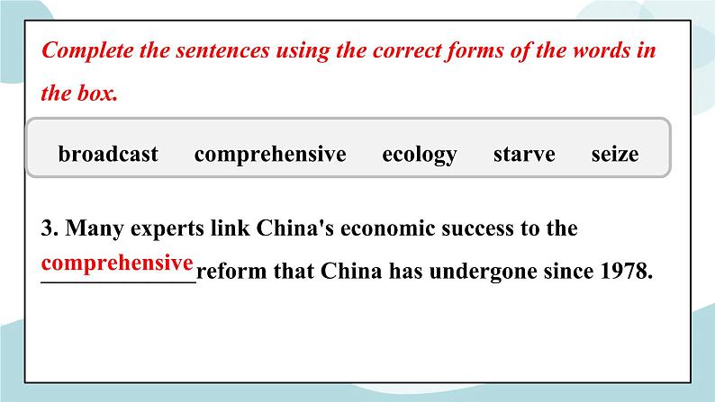 Unit 3 Environmental Protection Learning about Language 课件＋练习（原卷＋解析卷）06