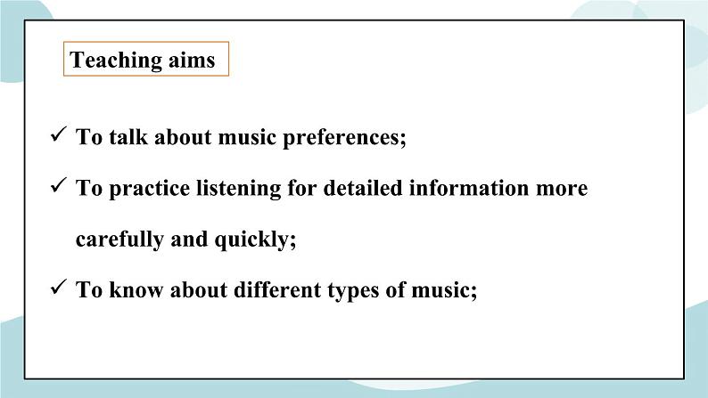 5.1 Listening and Speaking 课件07