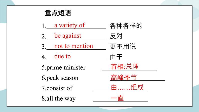 Period 2 ：Build up your vocabulary 课件第5页