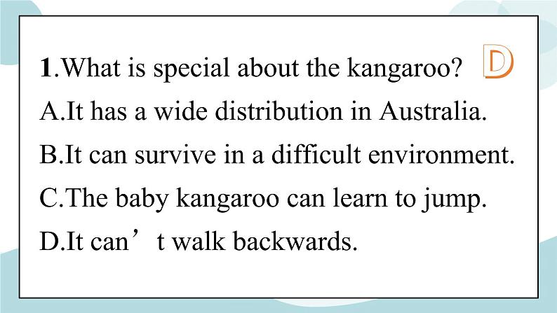 Period 3 ：Describe an iconic animal 课件第4页