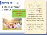 Unit 4 Starting out & Understanding ideas 课件-2022-2023学年高一上学期英语外研版（2019）必修第一册
