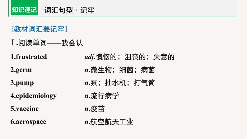 高中英语高考第1部分 教材知识解读 选择性必修第2册　Unit 1  Science and Scientists课件PPT04