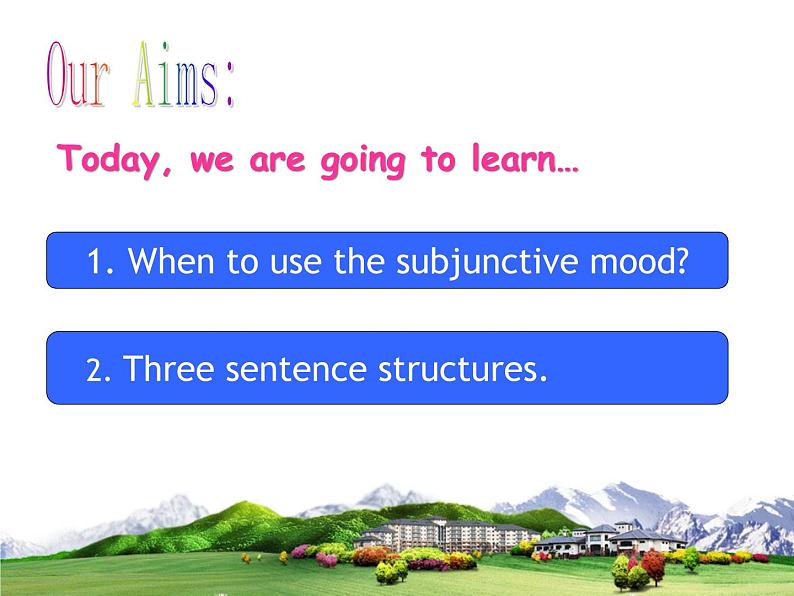 高中英语高考高中英语语法 subjunctive mood虚拟语气课件PPT第3页