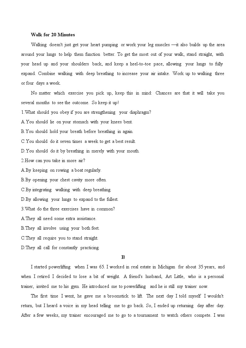 2022-2023年山东省高三下学期高考英语核心卷（含解析）02