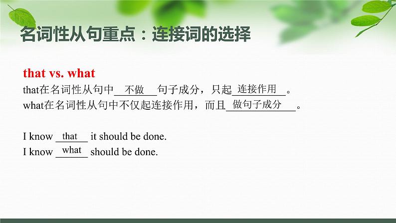 高中英语高考高考英语专题复习：从句考点详解2课件PPT第4页