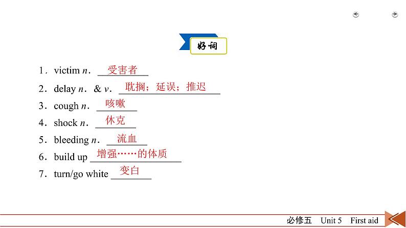 高中英语高考第1部分 必修5 Unit 5 2021届人教版英语高考一轮复习同步课件04