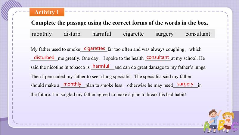 人教版高中英语选择性必修第三册·UNIT 2 Assessing Your Progress第3页