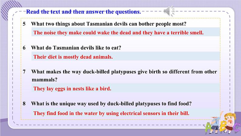 人教版高中英语选择性必修第四册·UNIT2 Using Language—Describe an iconic animal第6页