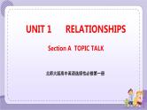 北师大版高中英语选择性必修第一册·UNIT1 TOPIC TALK（课件+练习）