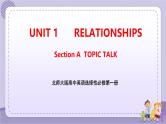 北师大版高中英语选择性必修第一册·UNIT1 TOPIC TALK（课件+练习）