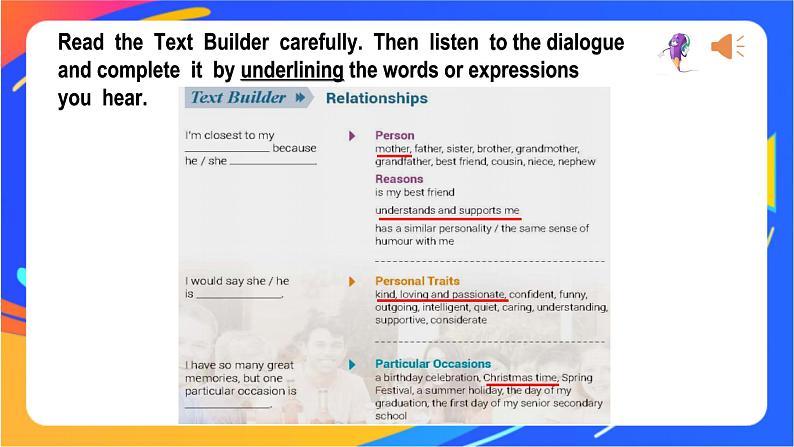 U1 Relationship Topic Talk 高二英语上学期 课件08