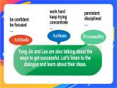 U2 Success Topic talk 高二英語(yǔ)上學(xué)期 課件
