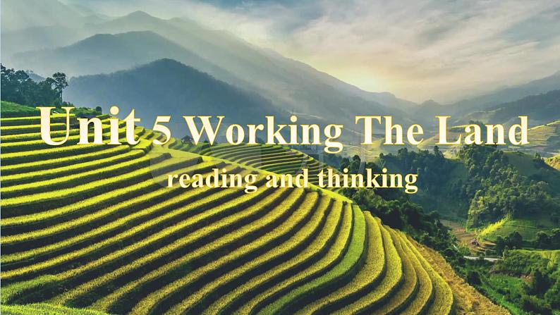 Unit 5 Reading and Thinking 公开课课件-2022-2023学年高中英语人教版（2019）选择性必修第一册01