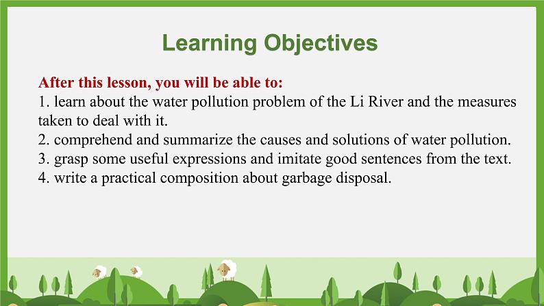 Unit 3 Environmental Protection Using language Reading for writing课件-2022-2023学年高中英语人教版（2019）选择性必修第三册第2页