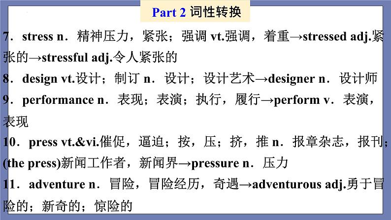 Unit 2 单词，词组，短语，语法，知识点复习课件-2022-2023学年高一英语单元复习（牛津译林版2020必修第一册）第6页