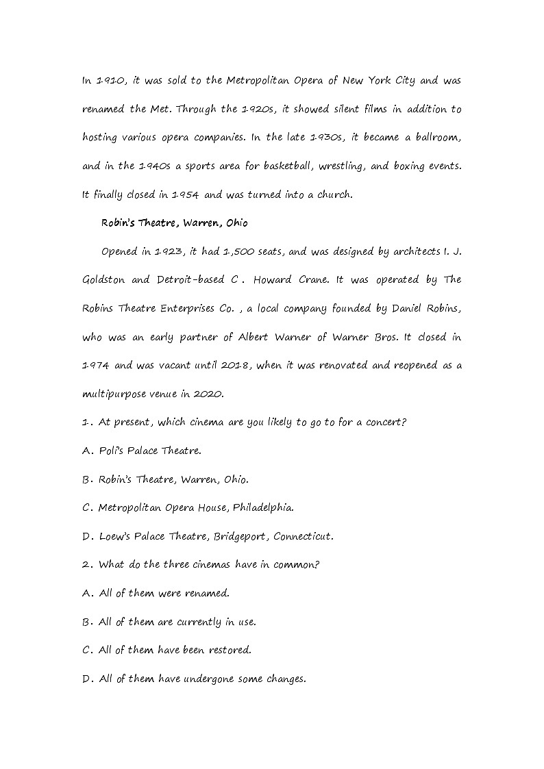 期中模拟预测卷（新高考卷区） -2022-2023学年高二英语下学期期中考点大串讲（人教版2019）（原题版）第2页