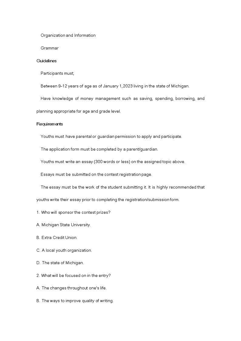 2023年山东菏泽市德州市高三二模英语试题及答案02