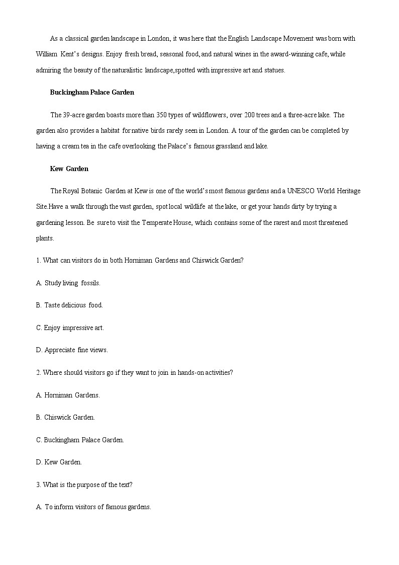 2022-2023学年广东省深圳市高三下学期第二次调研考试（二模）英语试卷含解析02
