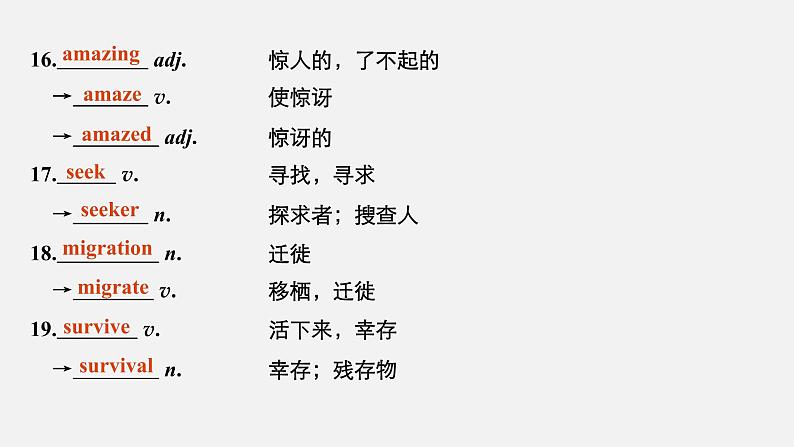 高中外研版英语新教材必修第1册课件+讲义  Unit 5 第02讲 Language Points06