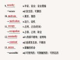 高中外研版英語新教材選修第2冊課件+講義  Unit 2 第02講  Starting out & Understanding ideas—Language points