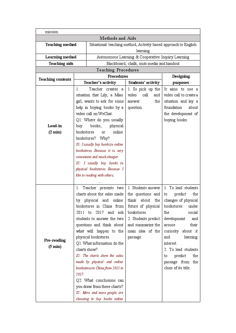 Unit 3 Times change! Understanding ideas教案-2022-2023学年高中英语外研版选择性必修第二册03