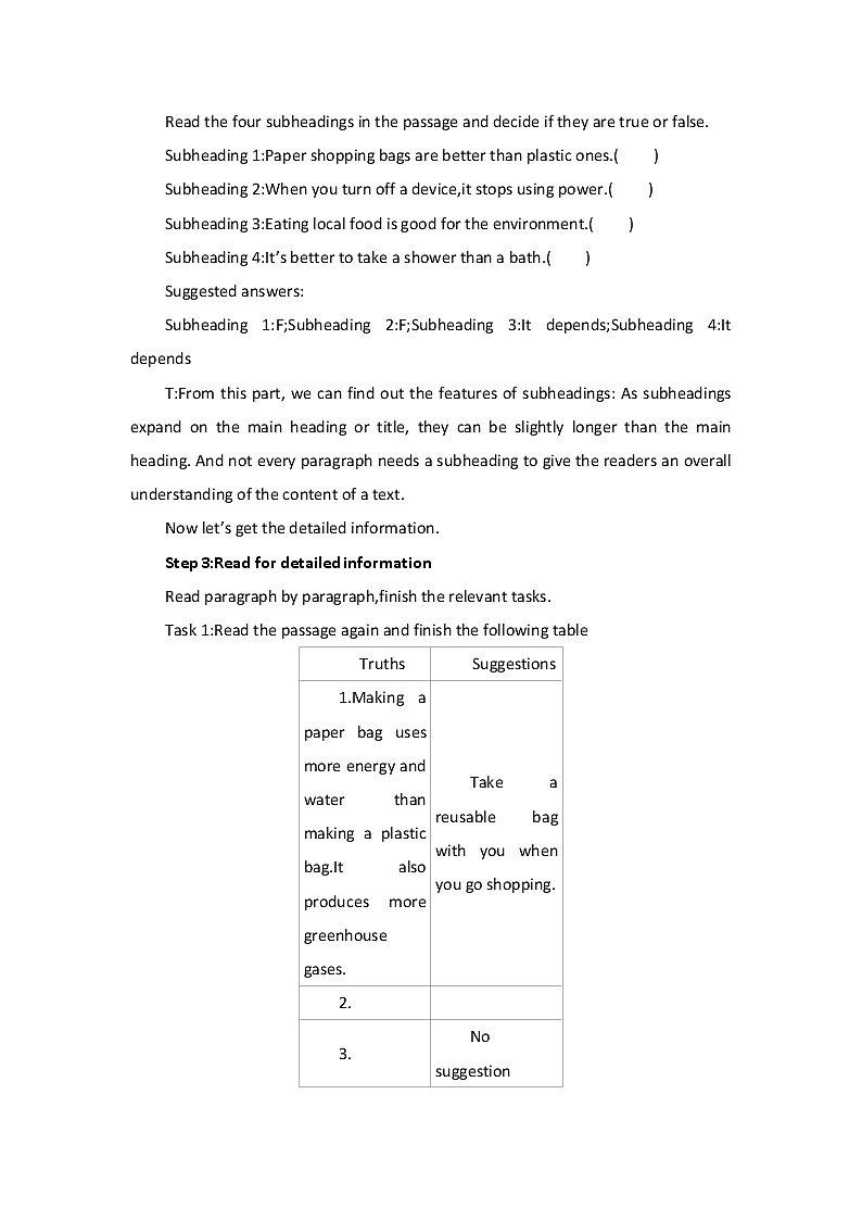 Unit 6 Earth first Developing ideas 教案-2022-2023学年高中英语外研版（2019）必修第二册第3页