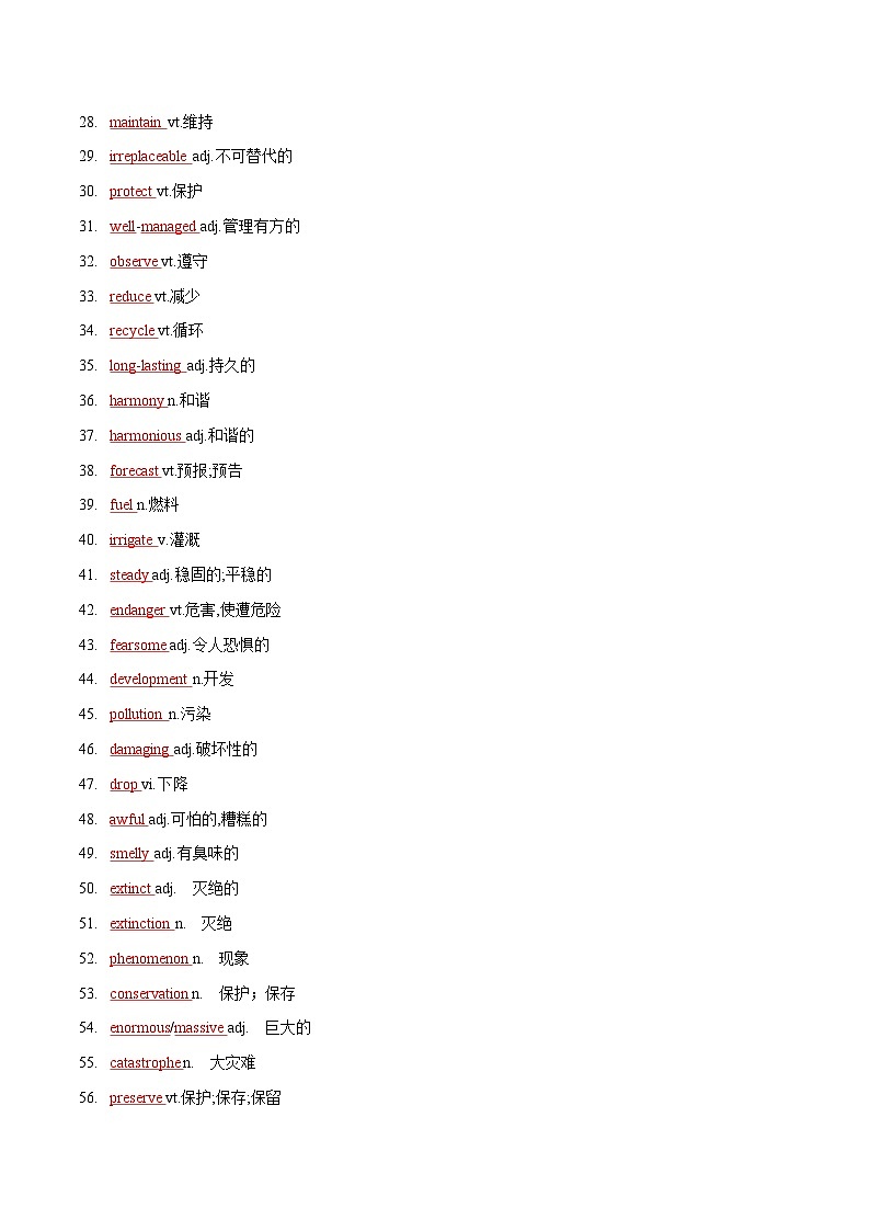 专题06 环境保护- 2023年高考英语书面表达热点话题考前押题必背03