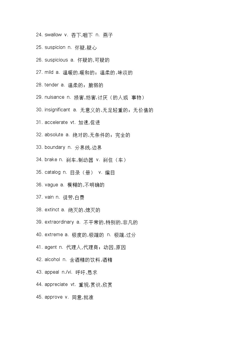 690个高考英语阅读理解高频词02