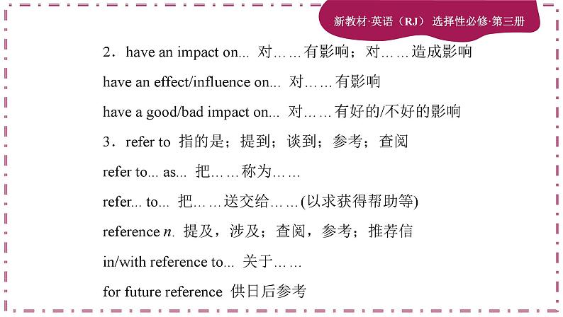 Unit 3 Environmental Protection 单元重点归纳(课件PPT)04