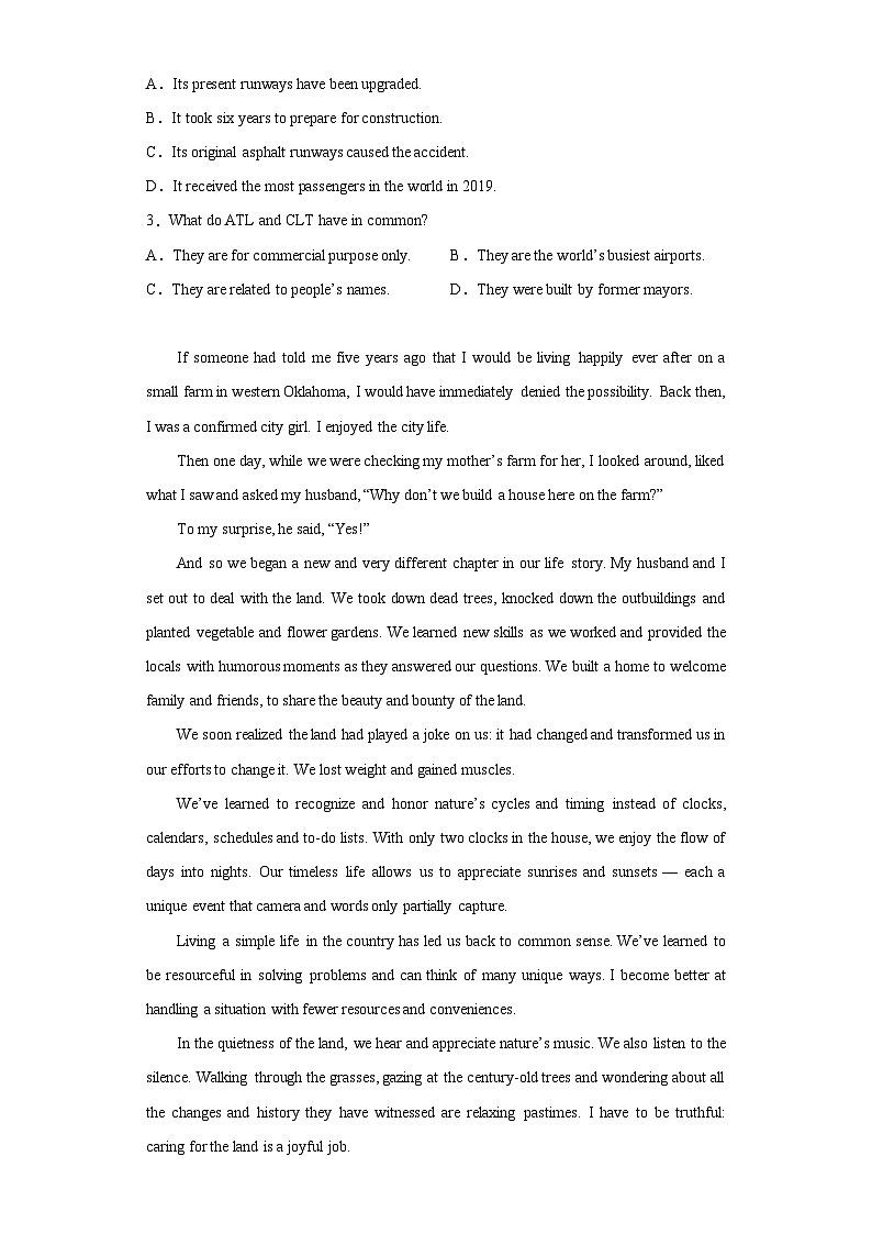 宁夏回族自治区银川一中2023届高三第四次模拟考试英语试题（含解析）02