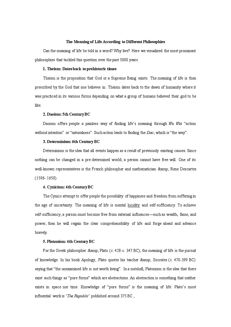 上海高考英语阅读理解专项训练03