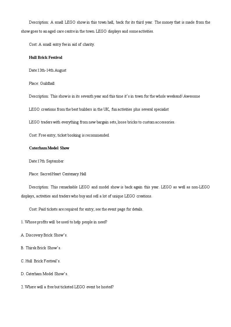 2023届浙江省宁波市镇海中学高三5月模拟考试英语试题含解析02
