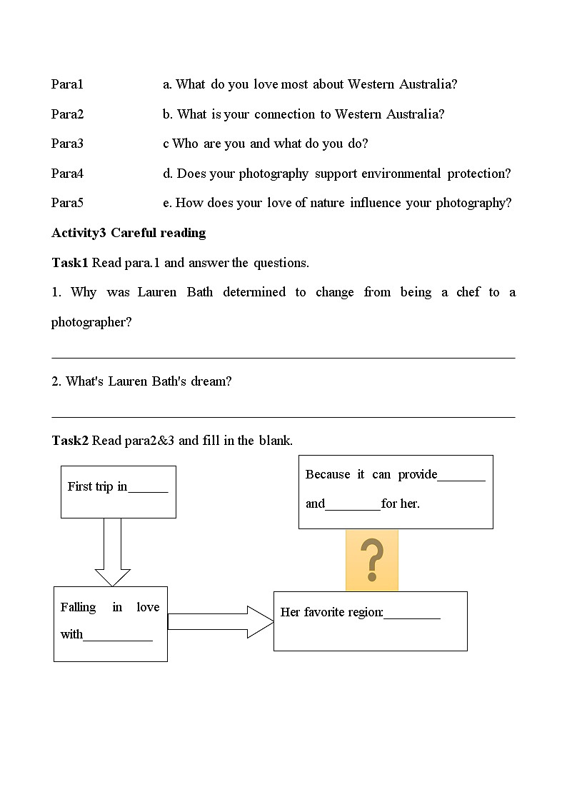 Unit 5 On the road Understanding Ideas教学设计-2022-2023学年高中英语外研版（2019）必修第二册+03
