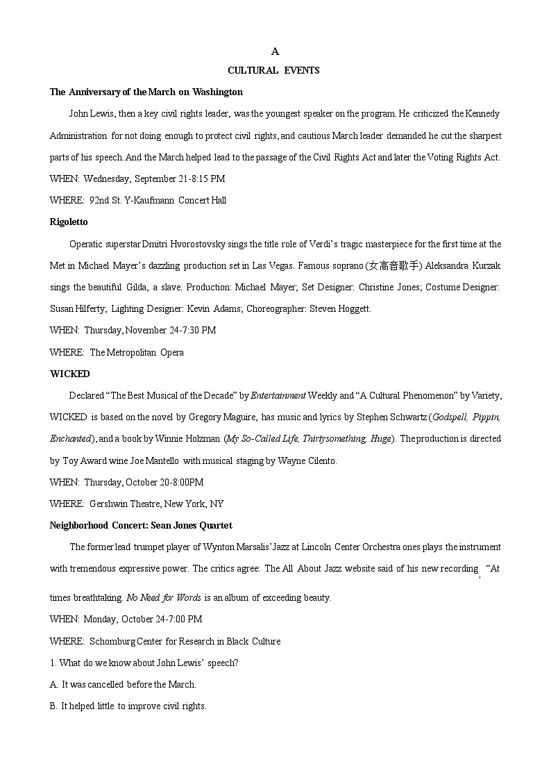 浙江省宁波市慈溪市2022-2023学年高一英语下学期期末试题（Word版附解析）03