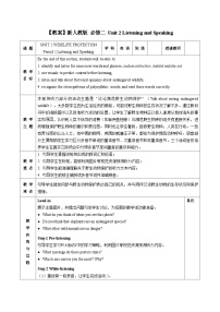 高中英语Unit 2 Wildlife protection精品巩固练习