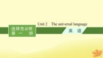 适用于新教材2024版高考英语一轮总复习Unit2Theuniversallanguage课件牛津译林版选择性必修第一册