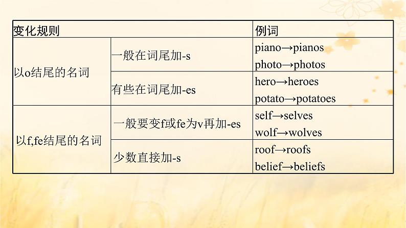 适用于新教材2024版高考英语一轮总复习语法专题突破专题4第1讲名词课件外研版第8页