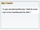 新牛津译林版高中英语必修二Unit4 Exploring Literature-Extended Reading课件