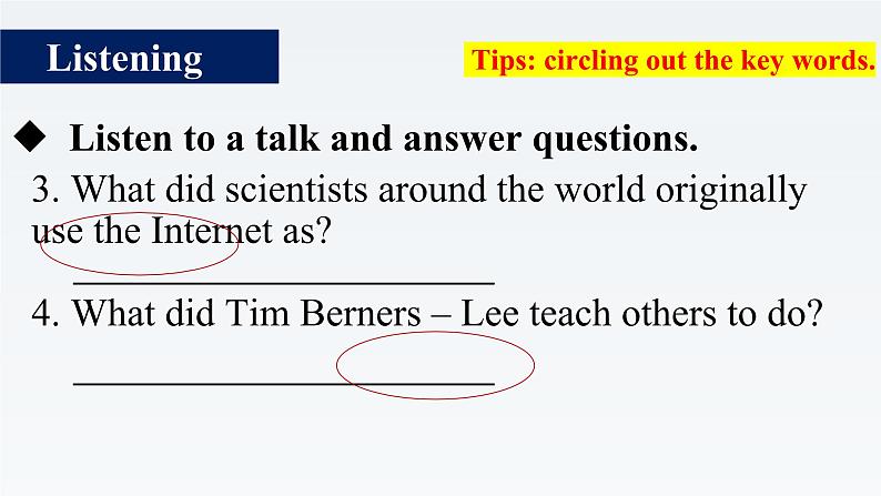 新牛津译林版高中英语必修三Unit3The world Online-Integrated Skills课件05