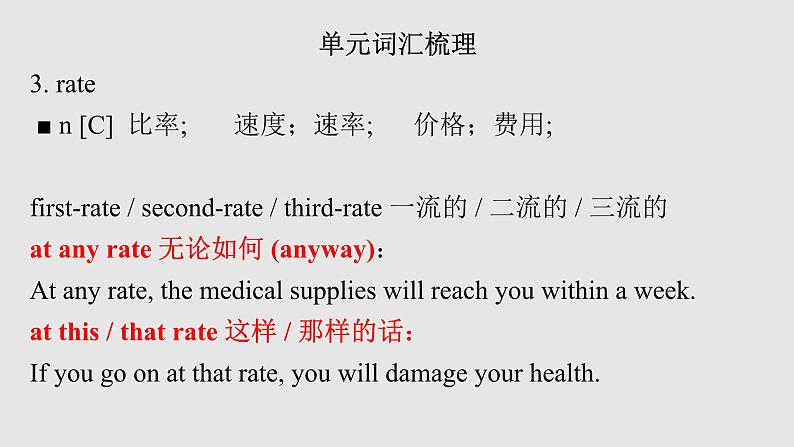 必修一 Unit 1 -单词教学 (5)-Presenting ideas课件PPT第3页