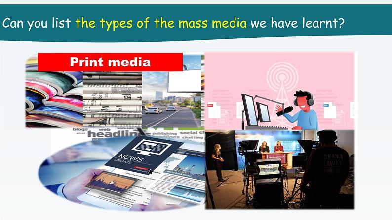 新牛津译林版高中英语选择性必修二Unit1The Mass Media-Integrated Skills课件第5页