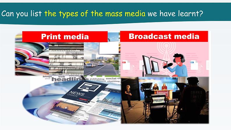 新牛津译林版高中英语选择性必修二Unit1The Mass Media-Integrated Skills课件第6页