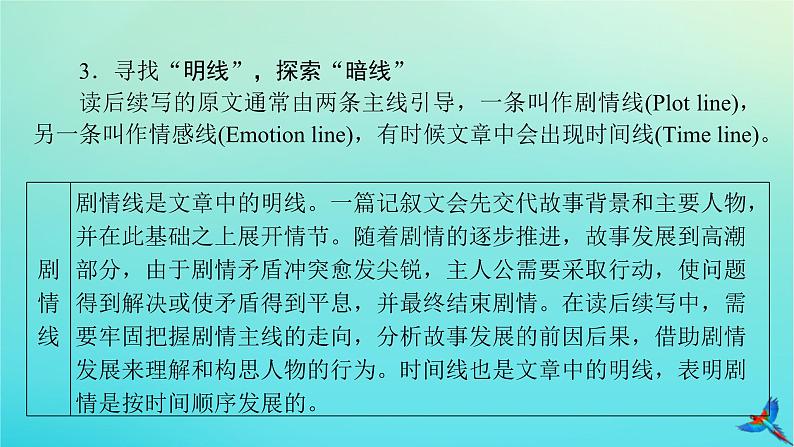 新教材适用2024版高考英语一轮总复习写作层级训练层级8第1讲明确审题方向__多层面解读前文文本课件第7页