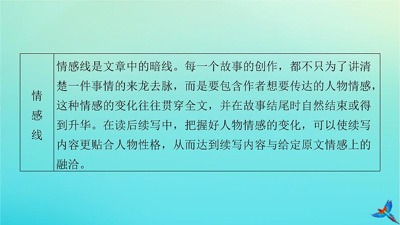 新教材适用2024版高考英语一轮总复习写作层级训练层级8第1讲明确审题方向__多层面解读前文文本课件第8页