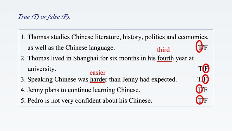 新牛津译林版高中英语选择性必修四Unit2Understanding each other-Integrated Skills课件07