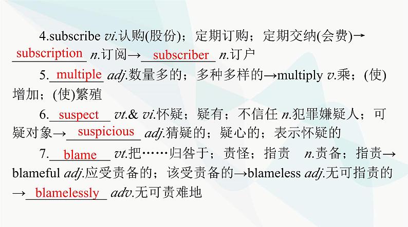 2024年高考英语一轮复习选择性必修第二册UNIT1 SCIENCE AND SCIENTISTS课件第7页