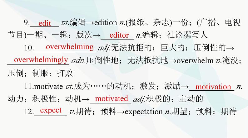 2024年高考英语一轮复习选择性必修第二册UNIT2 BRIDGING CULTURES课件08