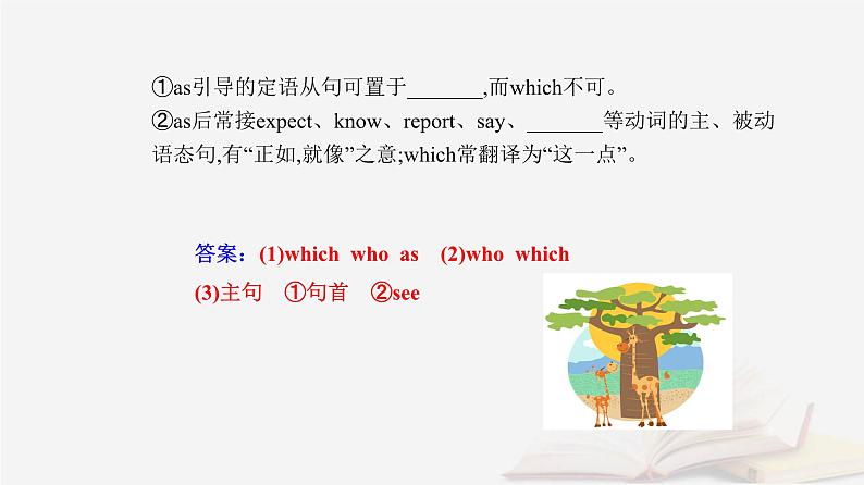 新教材2023高中英语Unit1PeopleofAchievementSectionⅡLearningAboutLanguage课件新人教版选择性必修第一册第7页